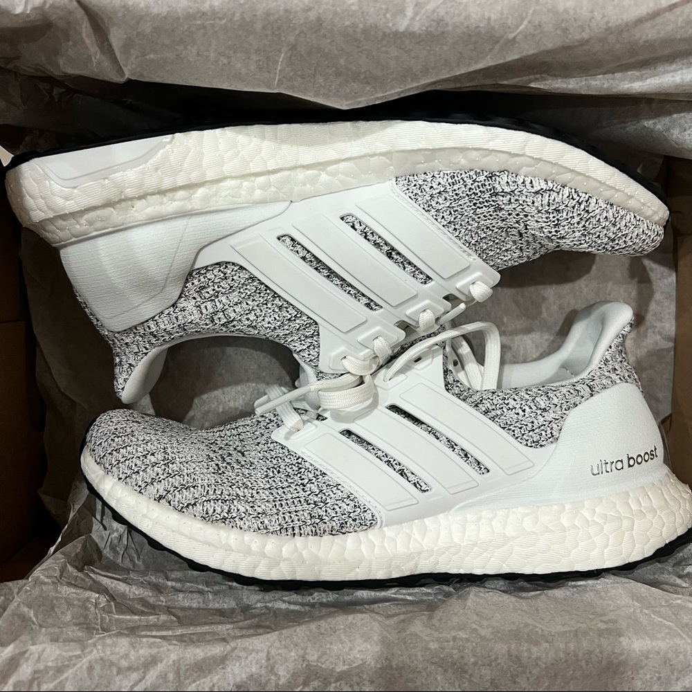 adidas Women’s Ultra Boost white/white/non-dyed Sz 6.5 NIB